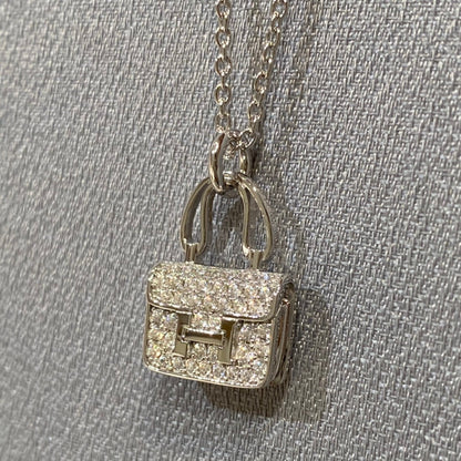 [Mystic]CONSTANCE PEDANT DIAMOND NECKLACE