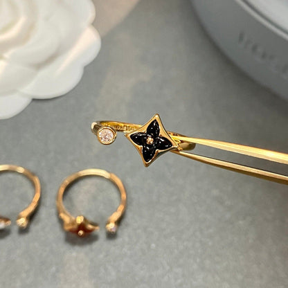 [Mystic]STAR 1 DIAMOND OPEN RING