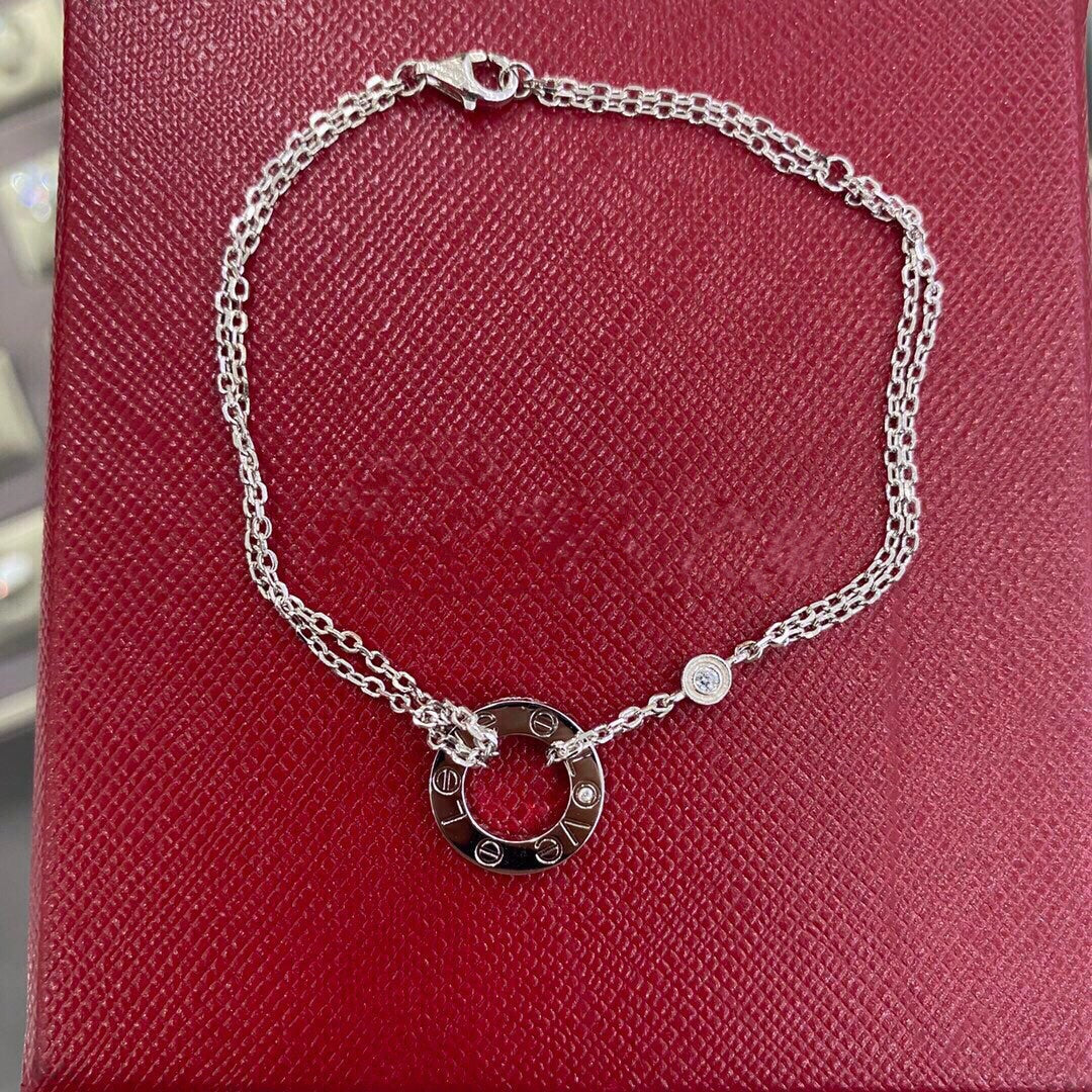 [Mystic]LOVE BRACELET 2 DIAMOND