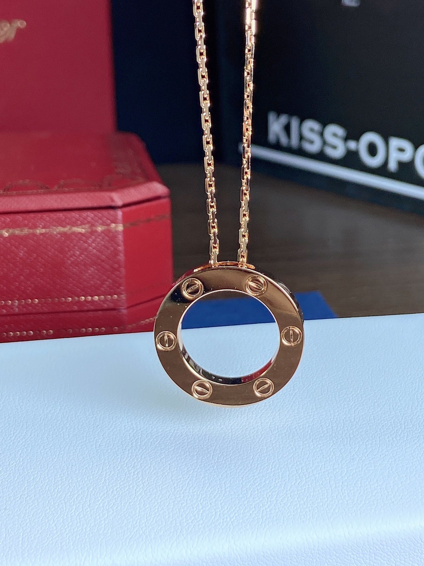 [Mystic]LOVE NECKLACE 16MM