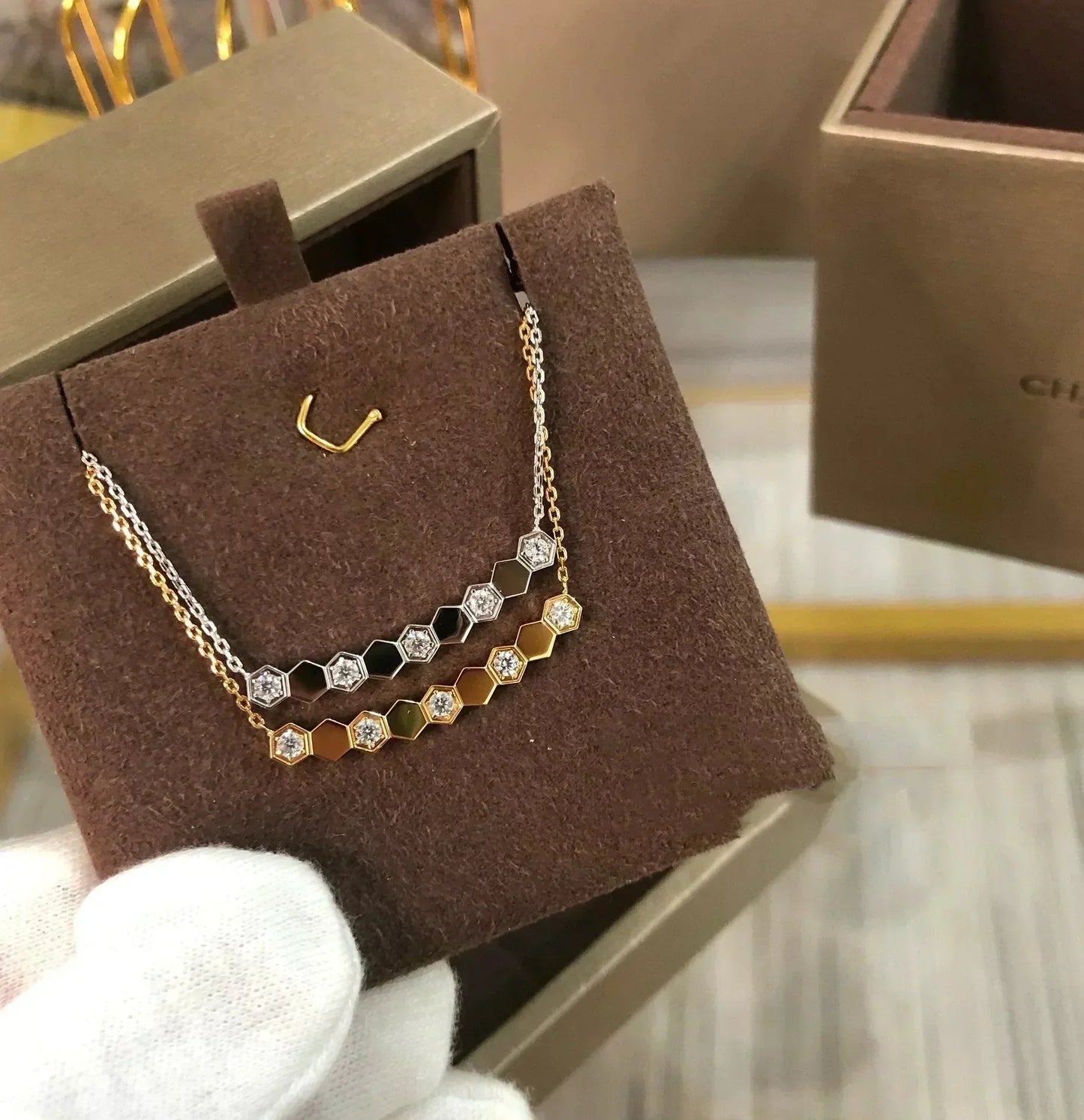 [Mystic]BEE LOVE NECKLACE DIAMOND