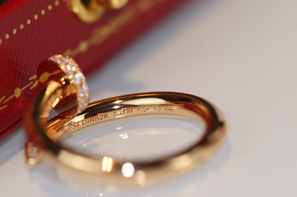 [Mystic]JUSTE RING 2.65MM GOLD DIAMOND