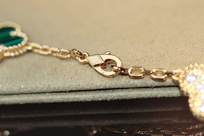 [Mystic]CLOVER 20 MOTIFS ONYX ROSE GOLD