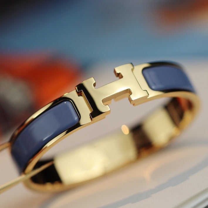 [Mystic]H BRACELET 12MM BLUE GRAY