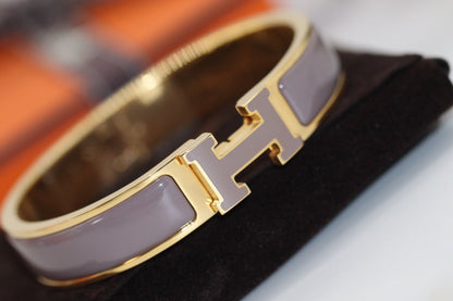 [Mystic]H BRACELET 12MM BROWN