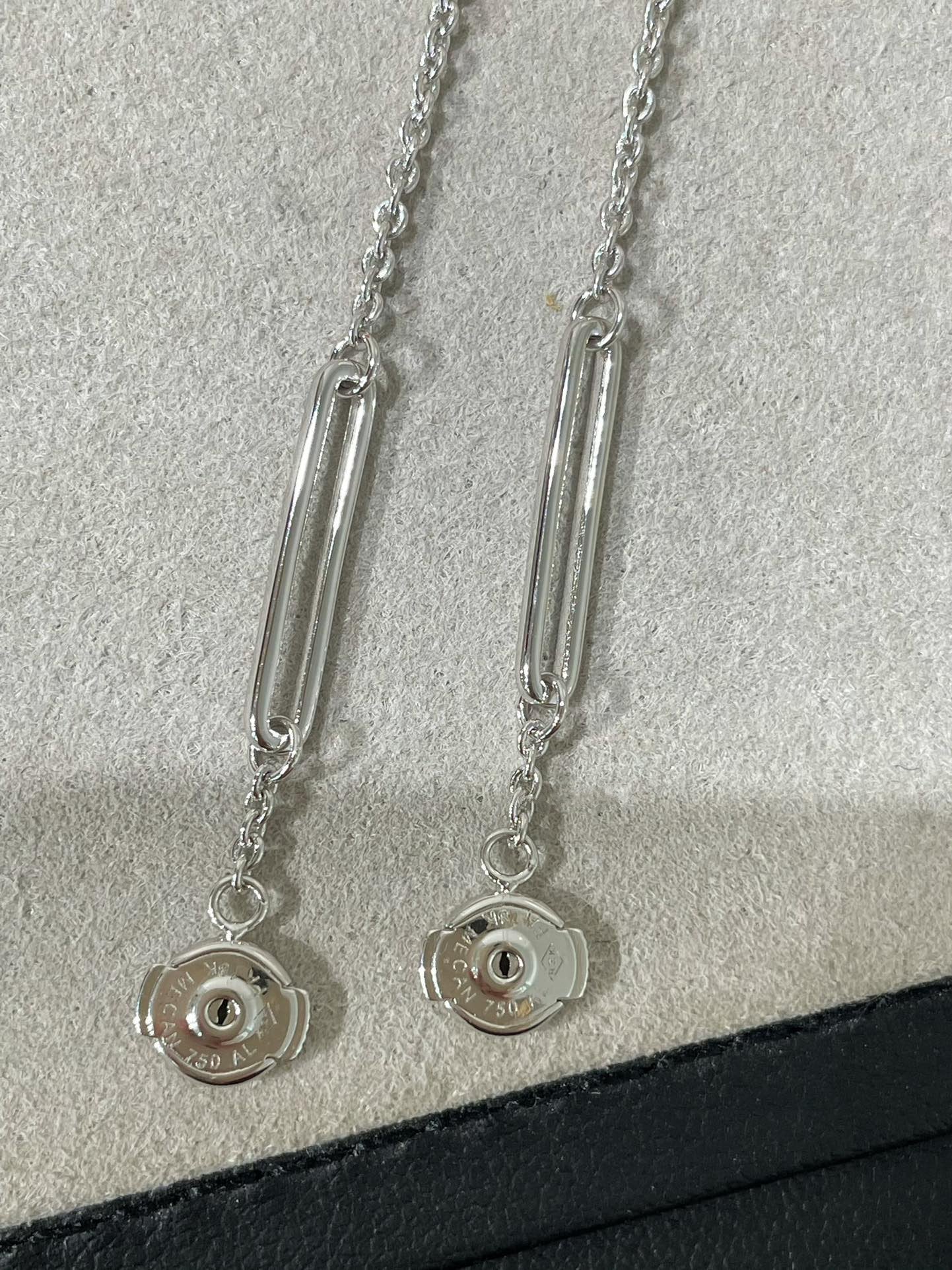 [Mystic]CHAINE CHAOS DIAMOND DROP EARRINGS