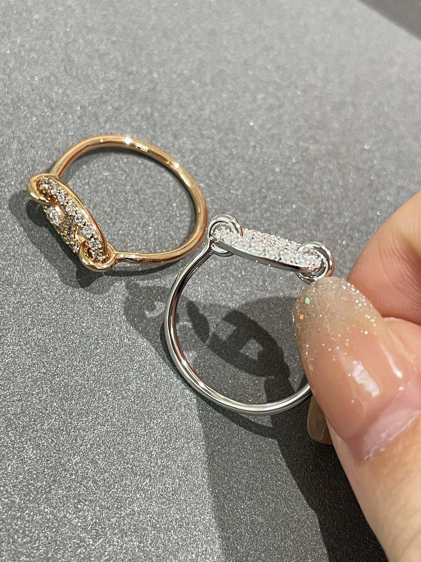 [Mystic]RONDE SMALL DIAMOND RING