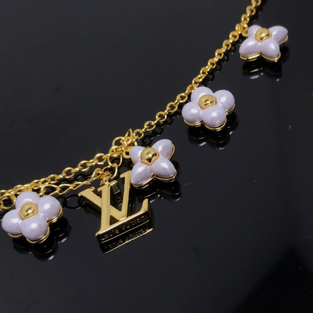 [Mystic]LOGO 6 MOTIF STAR AND SUN GOLD BRACELET