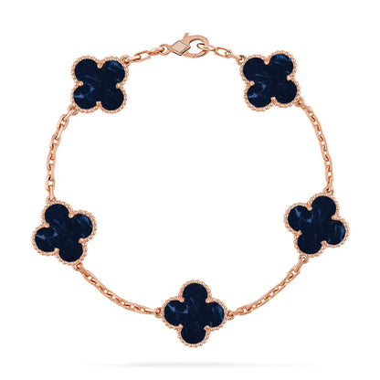 [Mystic]CLOVER 5 MOTIF PIETERSITE BRACELET COLLECTION