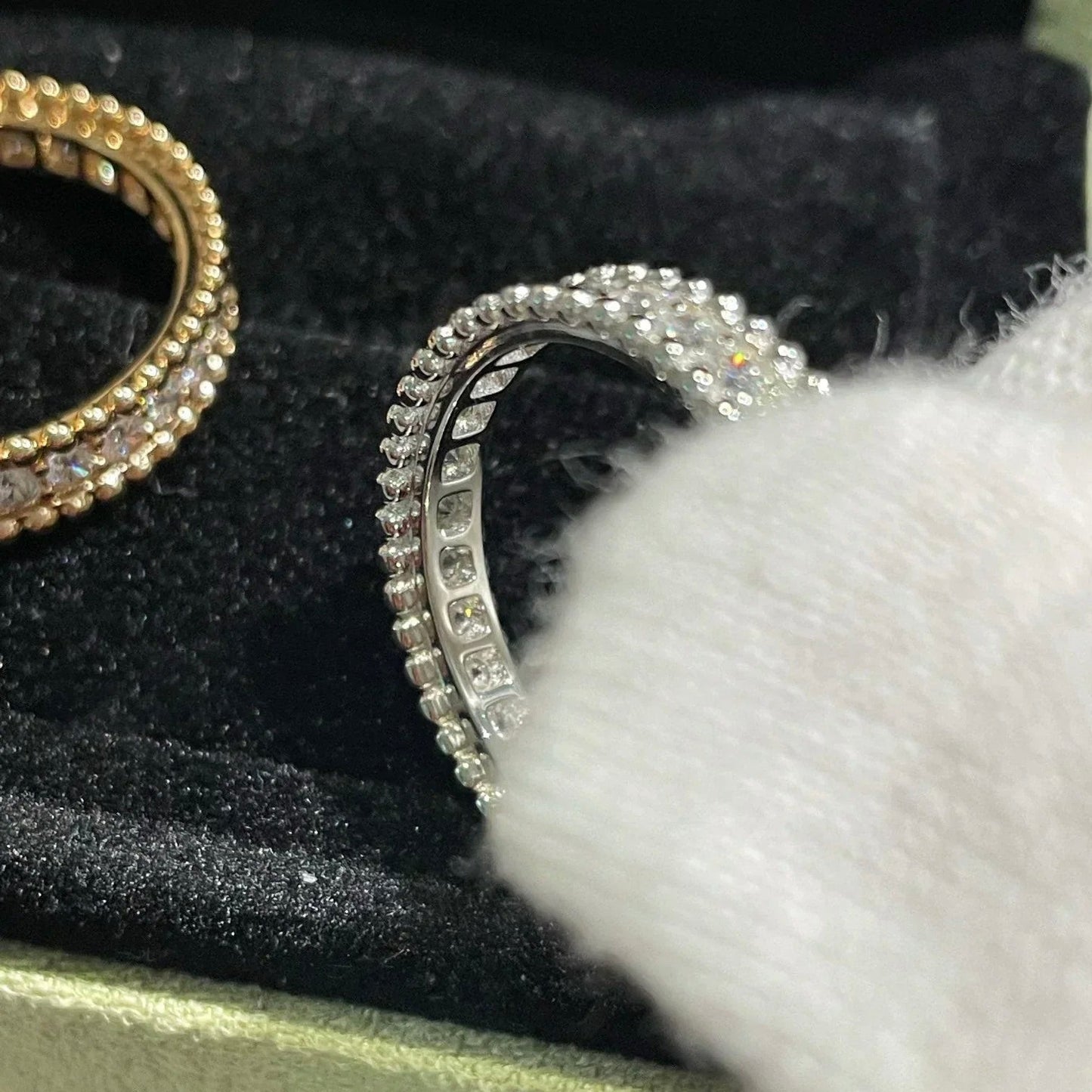 [Mystic]PERLEE DIAMOND ROSE GOLD RING
