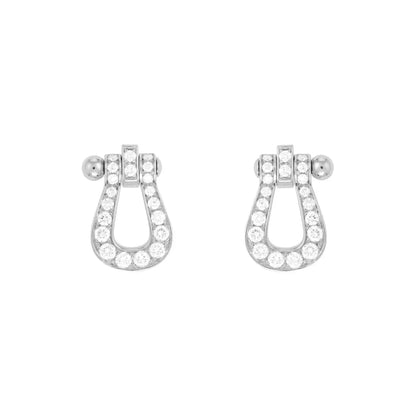 [Mystic]FORCE 10 FULL DIAMOND STUD EARRINGS MINI MODEL