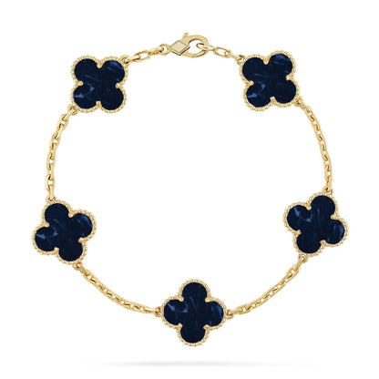[Mystic]CLOVER 5 MOTIF PIETERSITE BRACELET COLLECTION