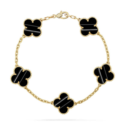 [Mystic] CLOVER 5 MOTIF PULSAR STONE BRACELET COLLECTION