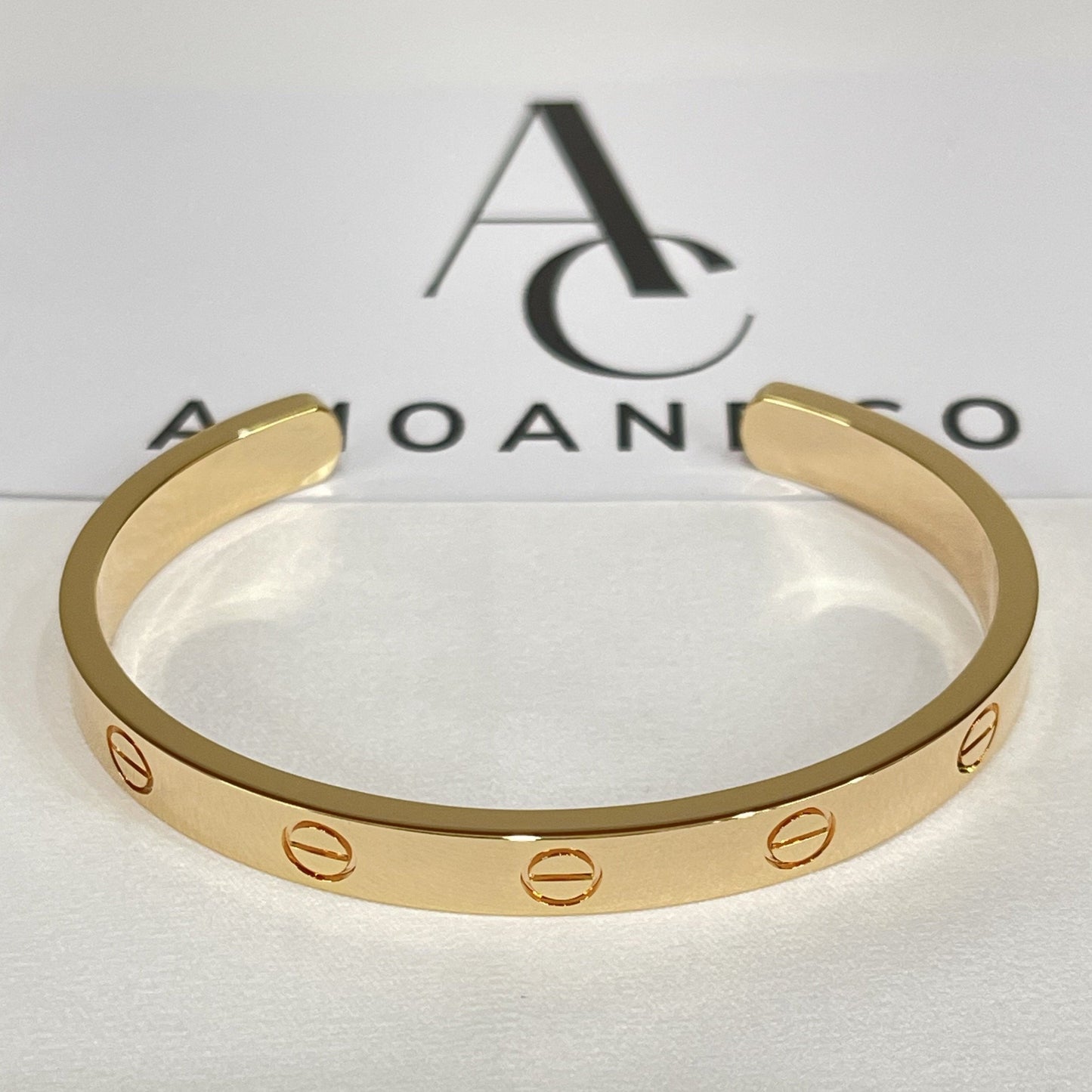 [Mystic]LOVE BRACELET 6.1MM OPEN CUFF