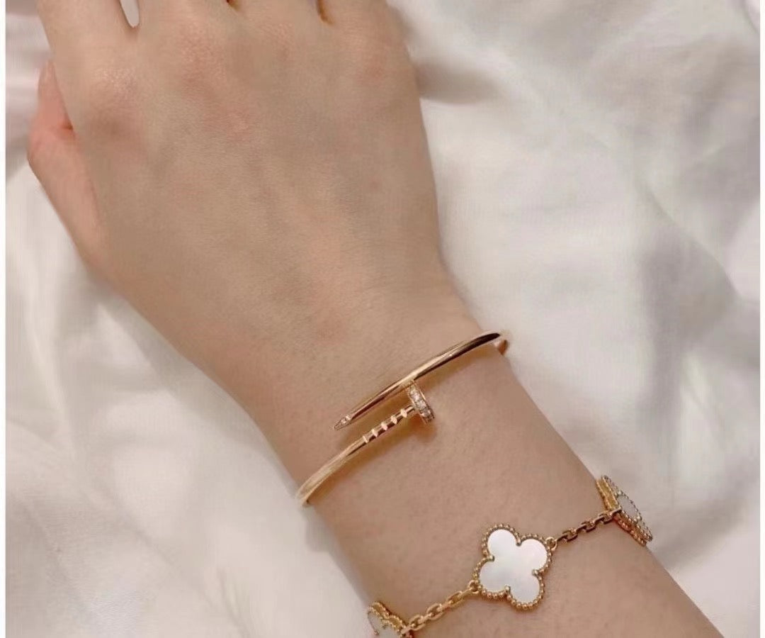 [Mystic]JUSTE BRACELET 2.5MM DIAMONDS