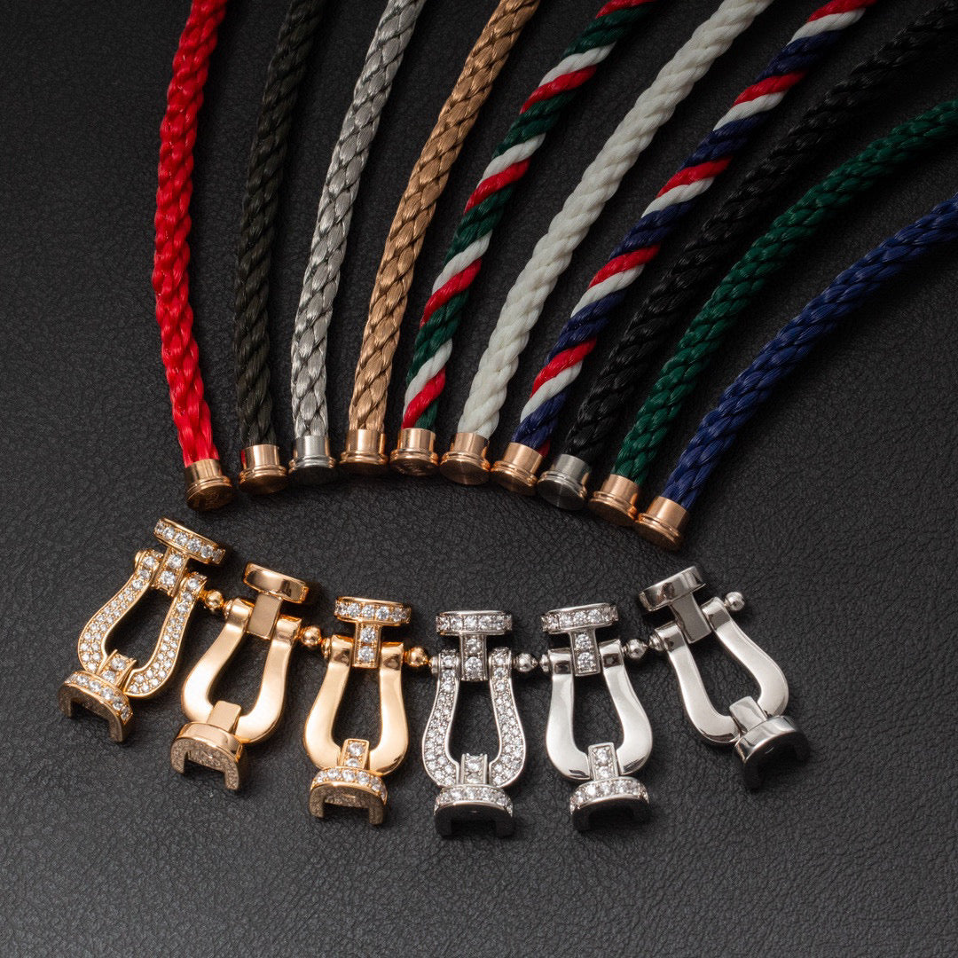 [Mystic]FORCE LARGE HORSESHOE NO DIAMOND BRACELET SILVER