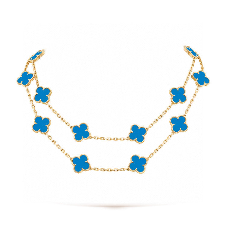 [Mystic]CLOVER 20 MOTIFS TURQUOISE GOLD