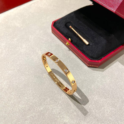[Mystic]LOVE BRACELET 6.1MM 10 DIAMONDS
