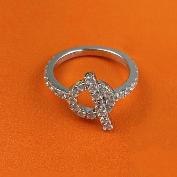 [Mystic]ECHAPPEE RING SILVER DIAMOND