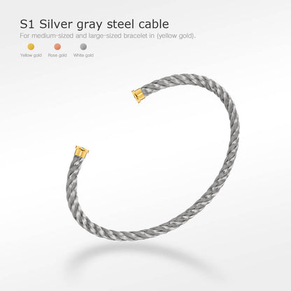 [Mystic]FORCE SERIES BRACELET CABLES 50 CHOICES (DIY SELECTION)