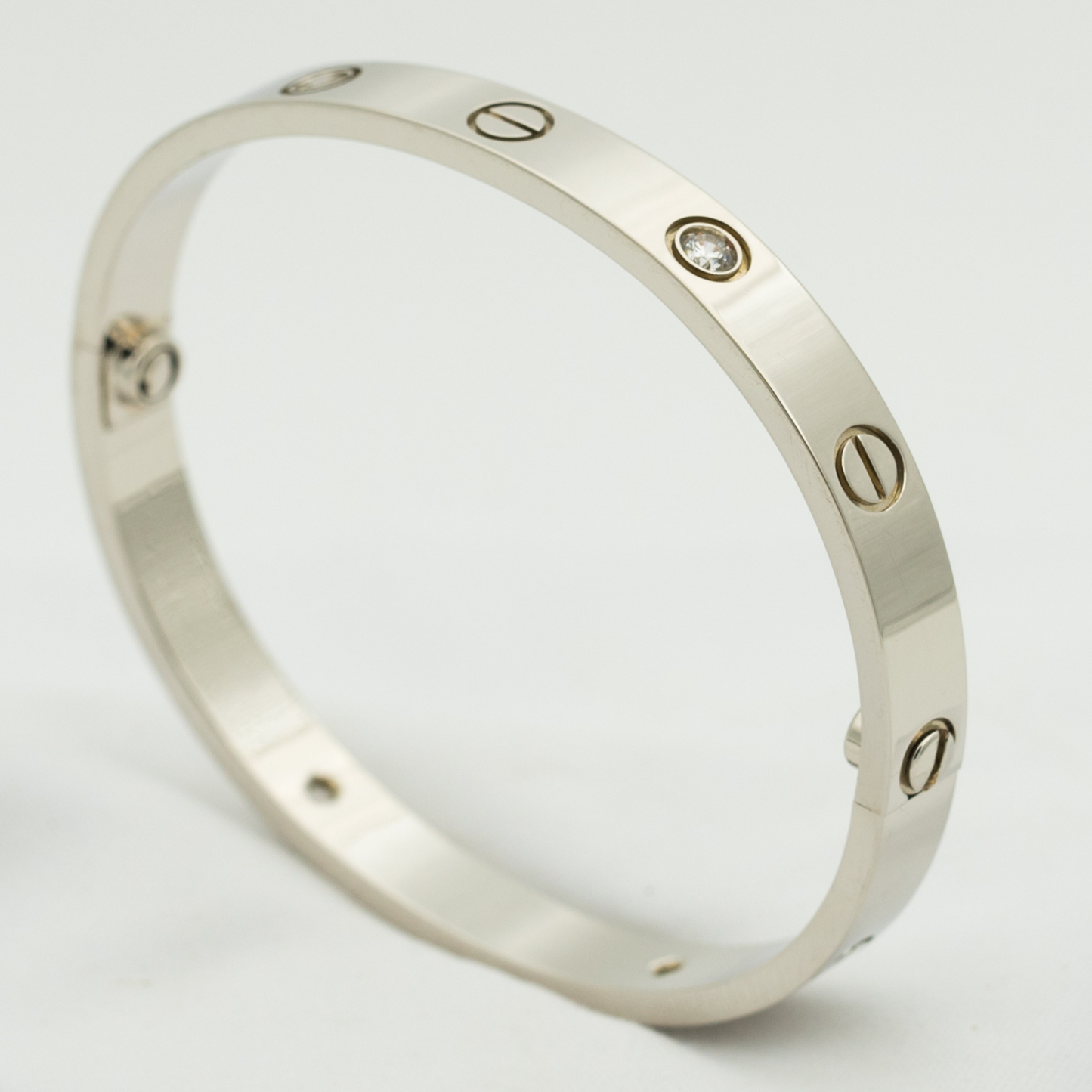 [Mystic]LOVE BRACELET 6.1MM 4 DIAMONDS