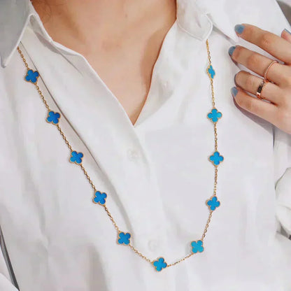 [Mystic]CLOVER 20 MOTIFS TURQUOISE GOLD