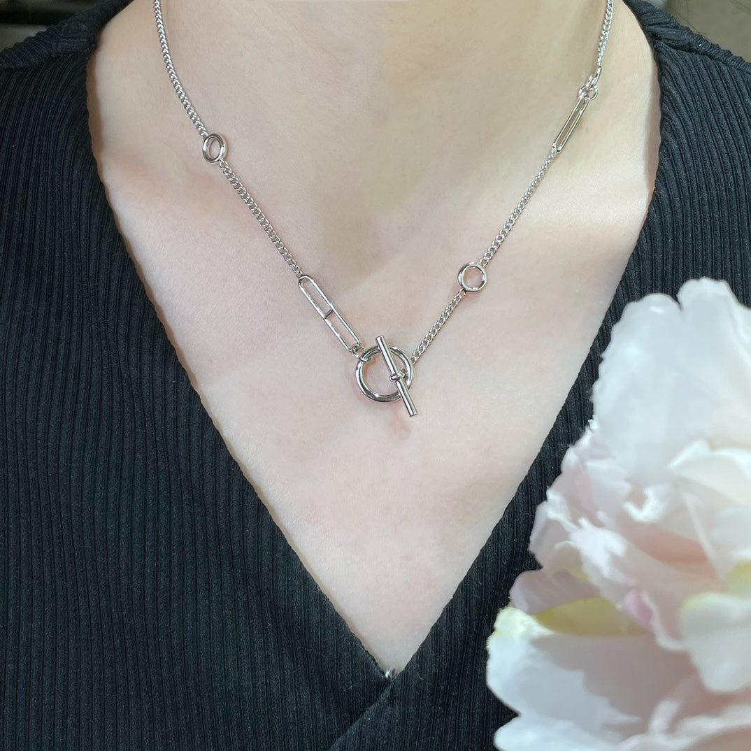 [Mystic]HM STERLING CHAINE D'ANCRE HEART