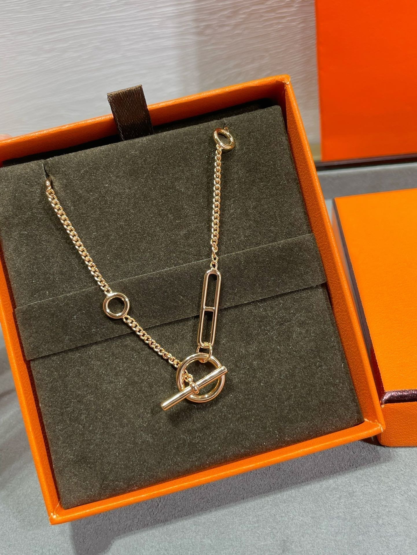 [Mystic]HM STERLING CHAINE D'ANCRE HEART