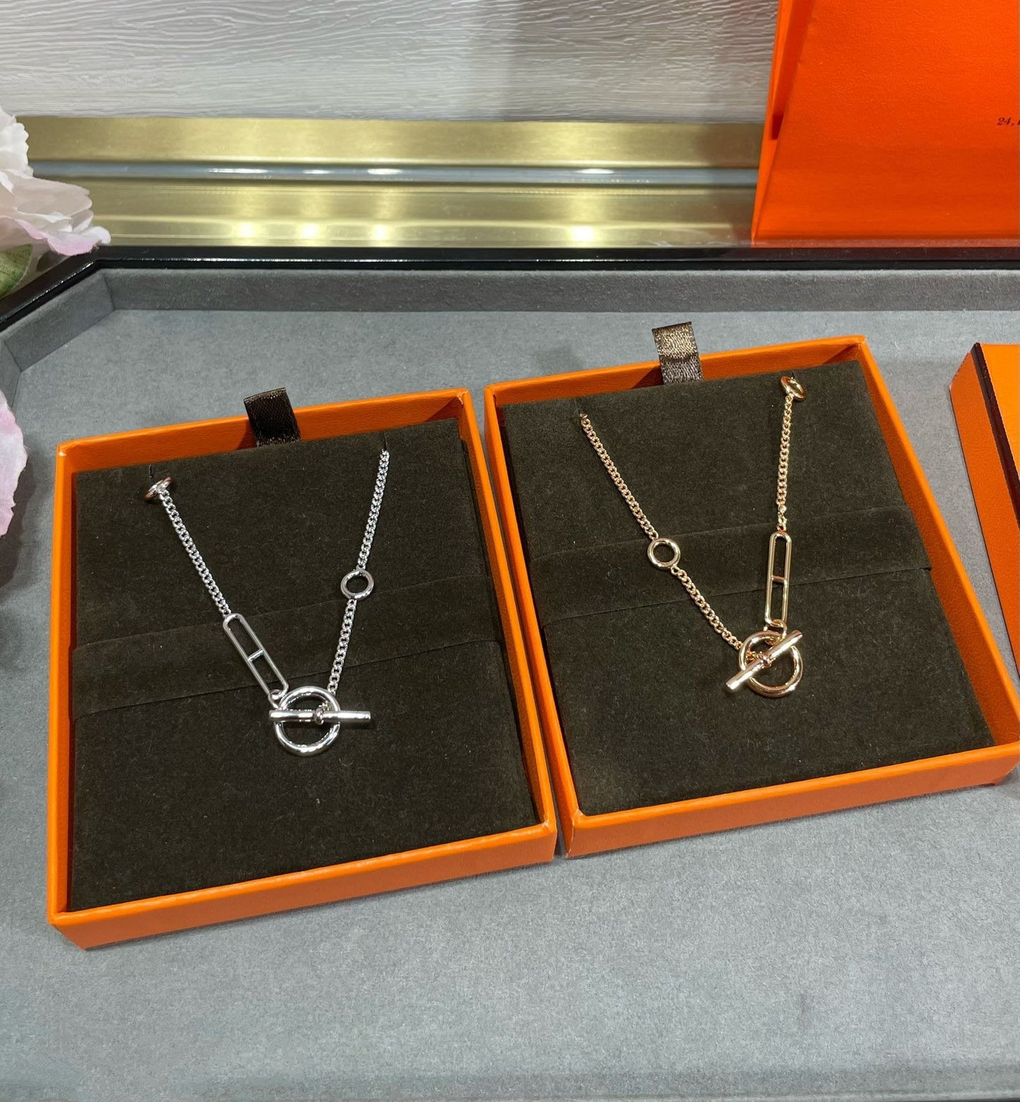 [Mystic]HM STERLING CHAINE D'ANCRE HEART