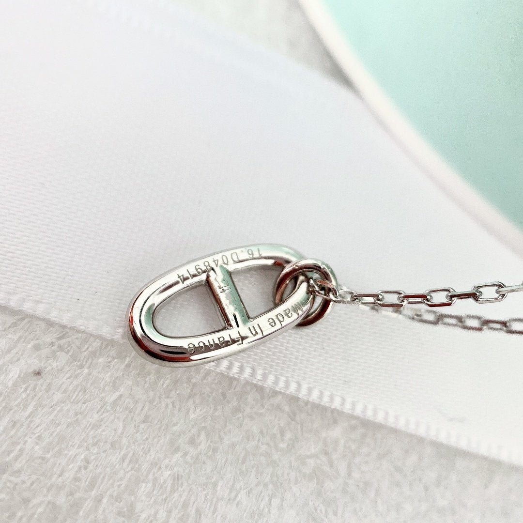 [Mystic]HM PIG NOSE NECKLACE