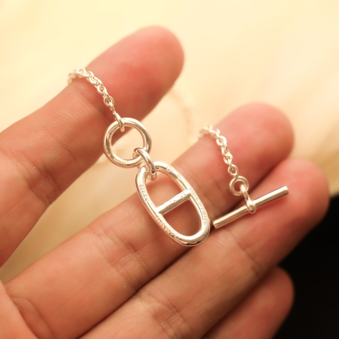 [Mystic]HM CHAINE D'ANCRE PENDANT NECKLACE STERLING SILVER