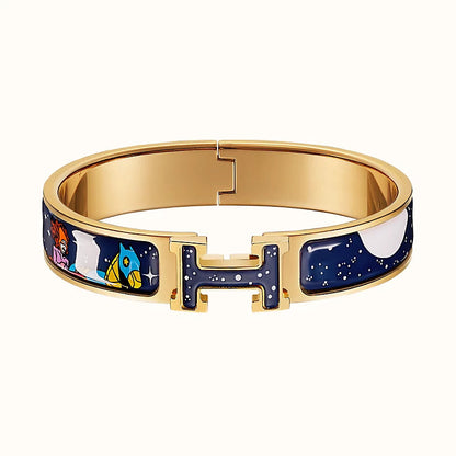 [Mystic]H STAR AND MOON BRACELET 12MM