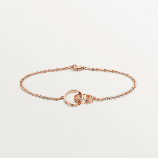 [Mystic]LOVE BRACELET DOUBLE RING