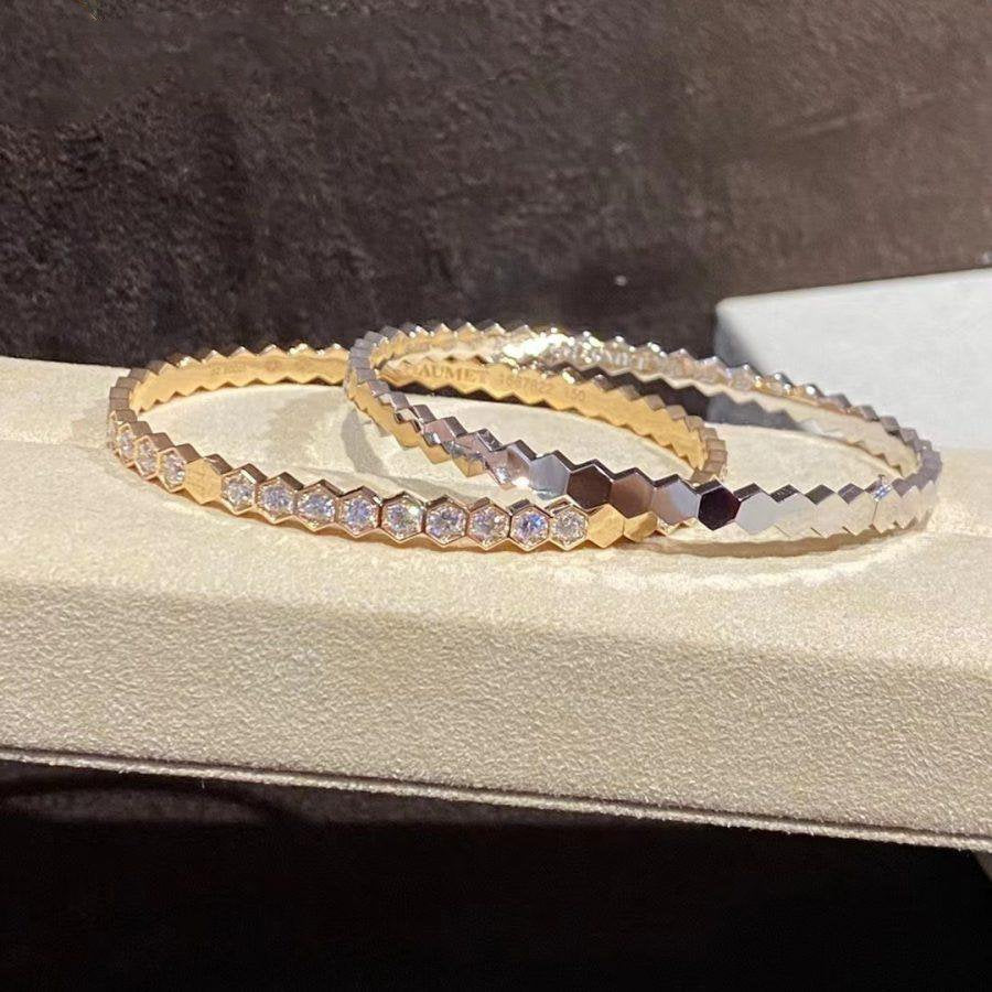 [Mystic]BEE LOVE GOLD BRACELET FULL DIAMOND