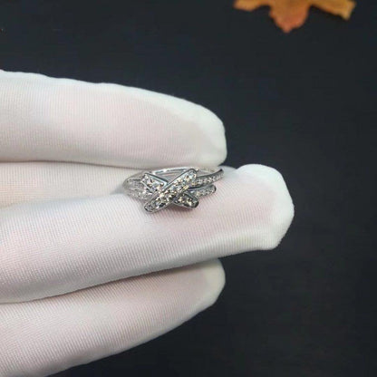 [Mystic]JEUX DE SILVER DIAMOND RING