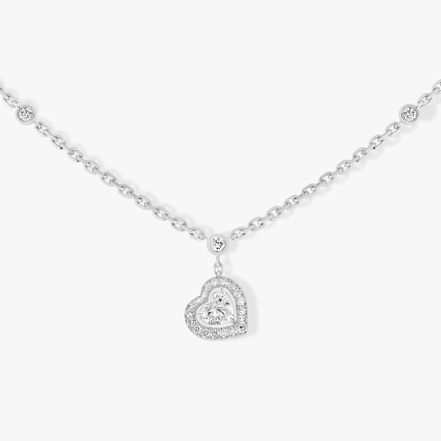 [Mystic JURI]JOY HEART DIAMOND NECKLACE