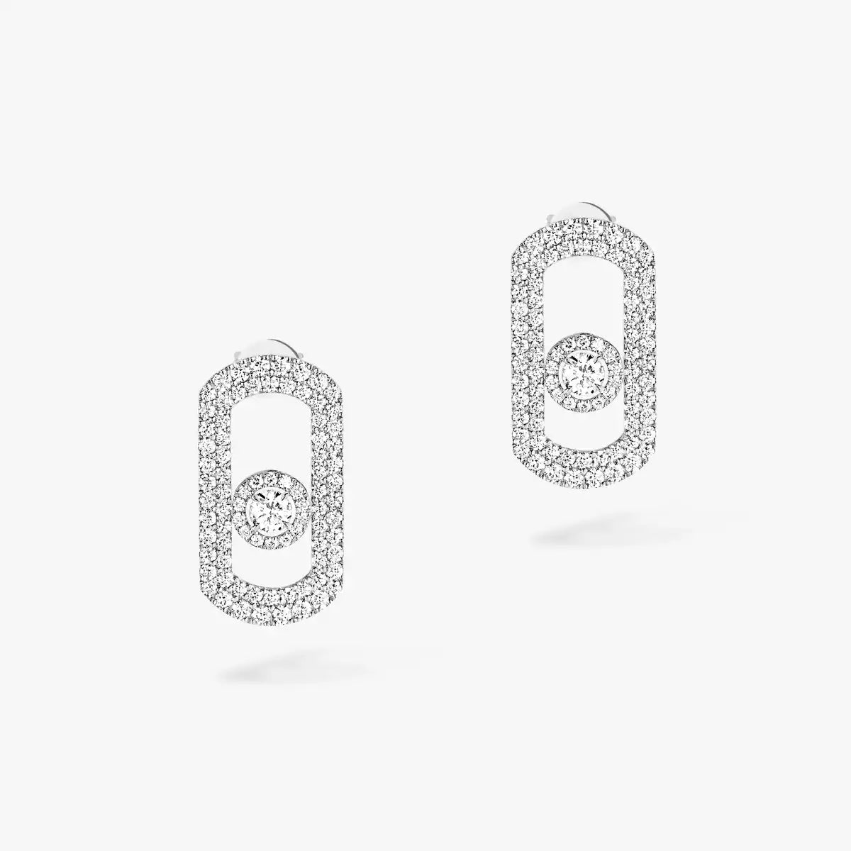 [Mystic JURI]So Move Pave_-Set Diamond Earrings in Silver