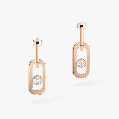 [Mystic JURI] So Move XL Diamond Hoop Earring