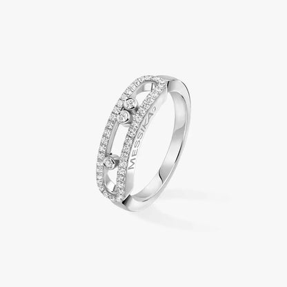 [Mystic JURI] Baby Move Gold Diamond Pave_ Ring