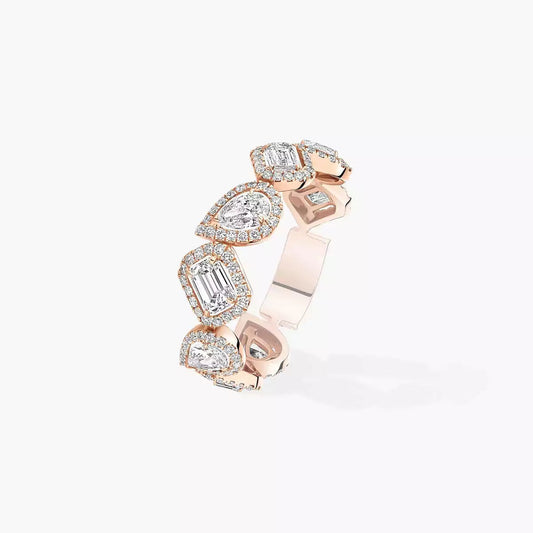 [Mystic JURI]Diamond Wedding Ring My Twin