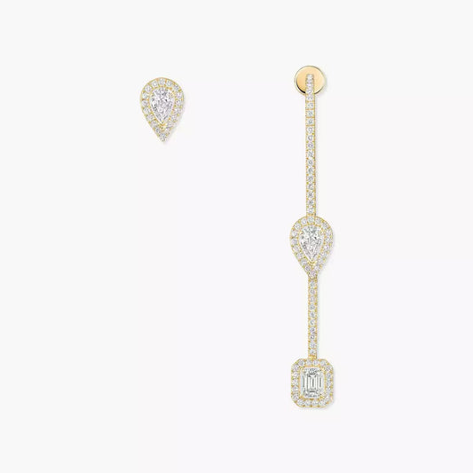 [Mystic JURI]Diamond Drop Earrings My Twin