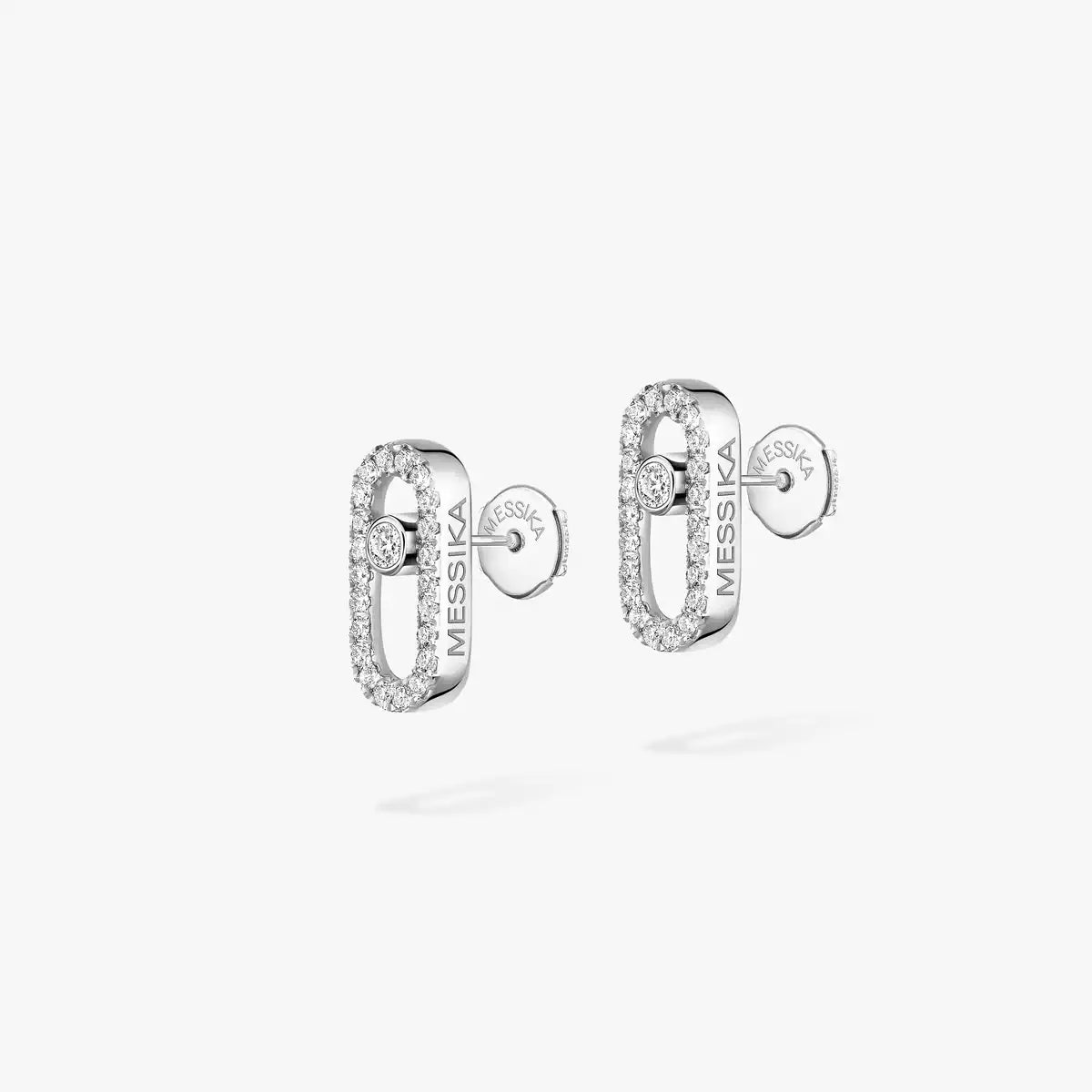 [Mystic JURI]Move Uno Diamond Earrings