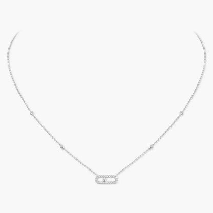 [Mystic JURI]Diamond Necklace Move Uno